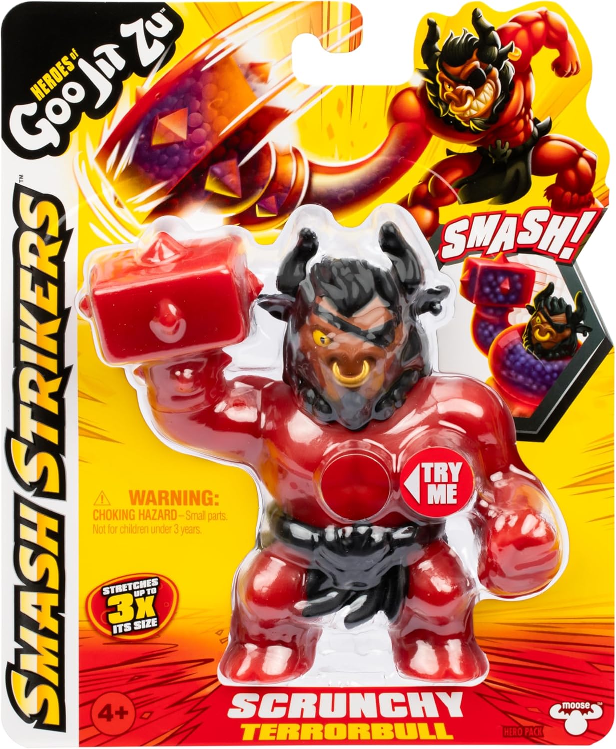 MOOSE ENTERPRISES Hero Goo Jit Zu S12 Smash Strikers Hero Pack - terrorbull