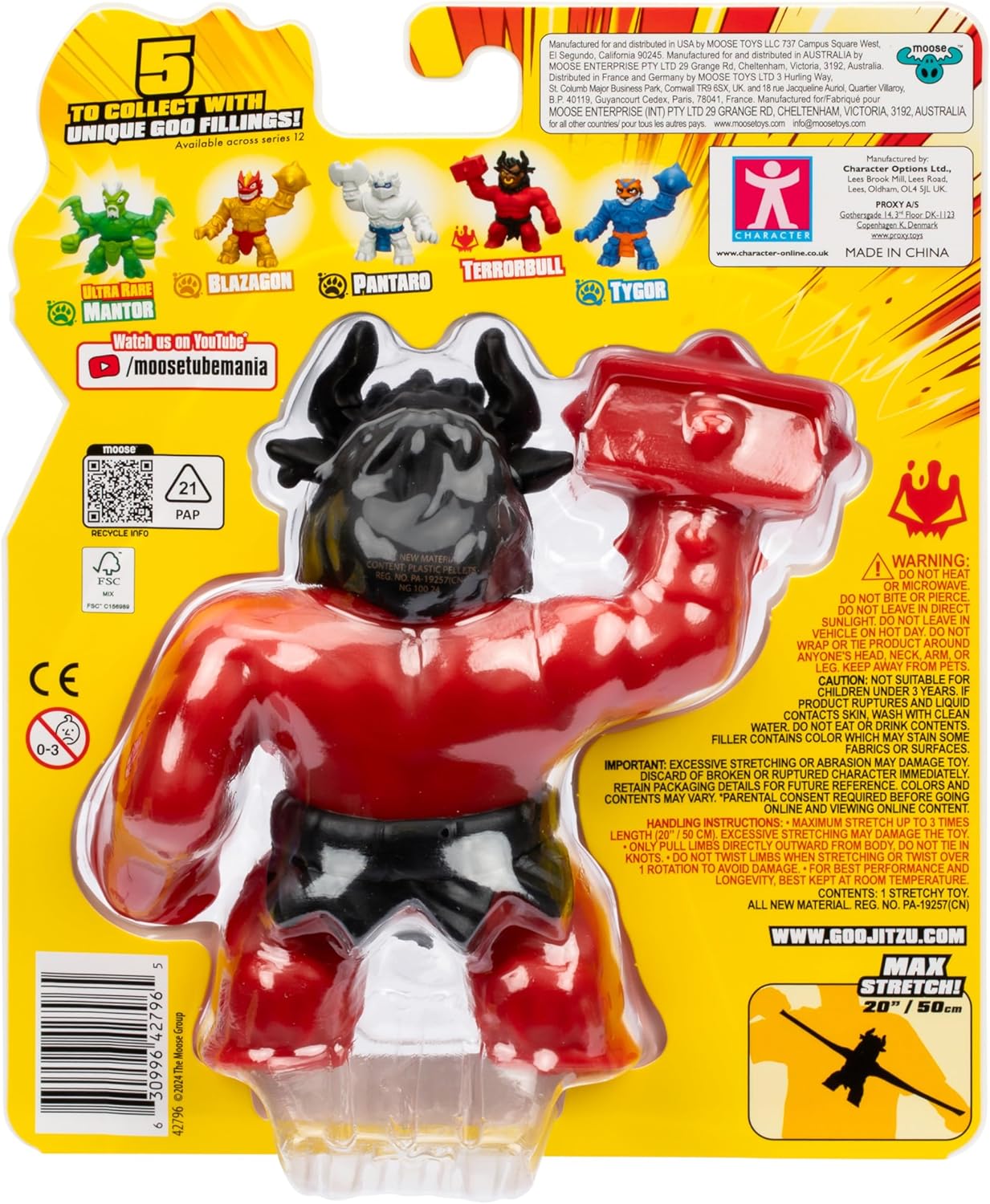 MOOSE ENTERPRISES Hero Goo Jit Zu S12 Smash Strikers Hero Pack - terrorbull