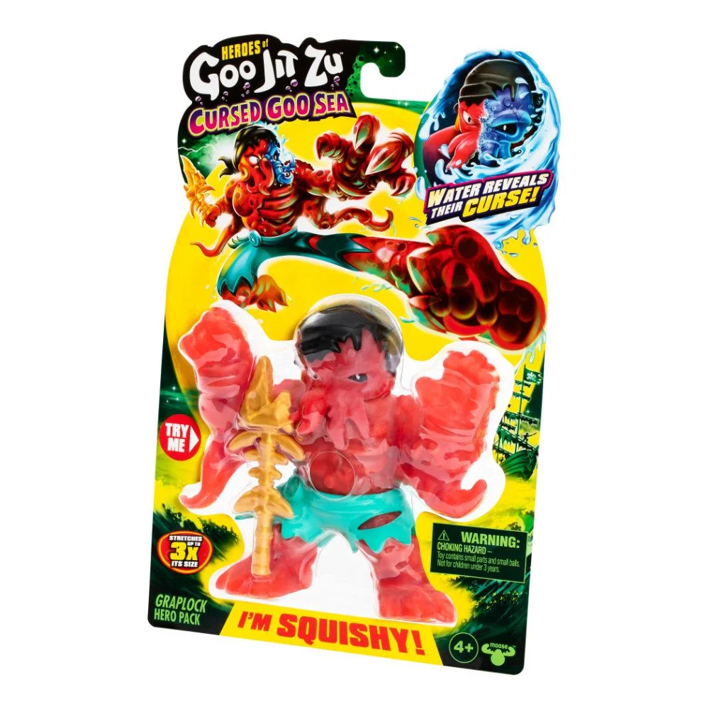 MOOSE ENTERPRISES Hero Goo Jit Zu Goo Sea S10 Hero Pk Graplock