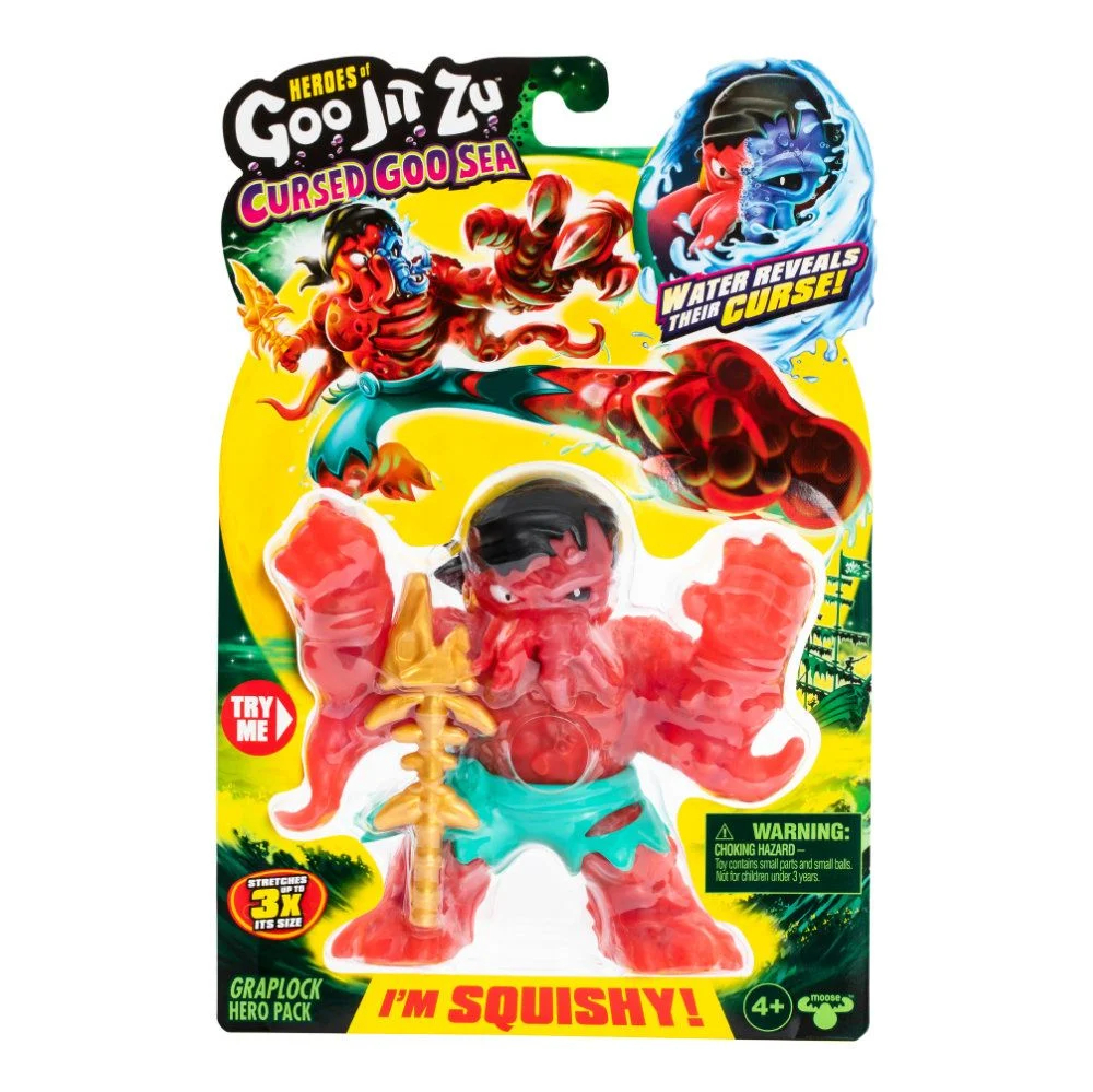 MOOSE ENTERPRISES Hero Goo Jit Zu Goo Sea S10 Hero Pk Graplock