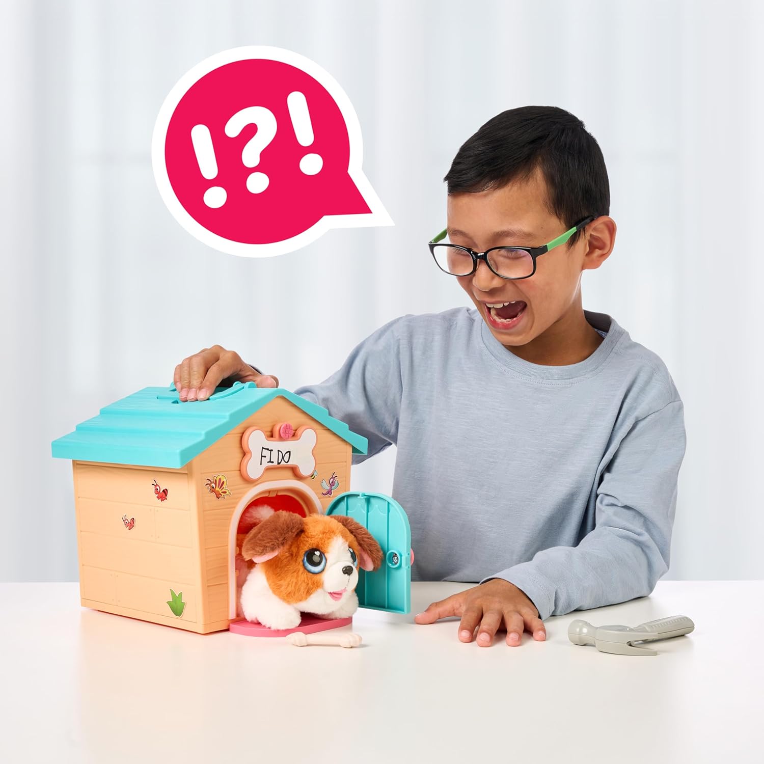 MOOSE ENTERPRISES Little Live Pets My Puppys Home S2 Mini Playset Orange