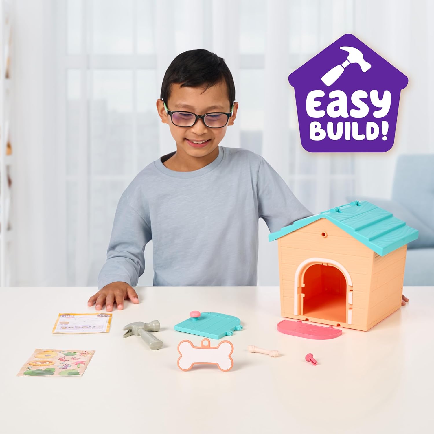 MOOSE ENTERPRISES Little Live Pets My Puppys Home S2 Mini Playset Orange