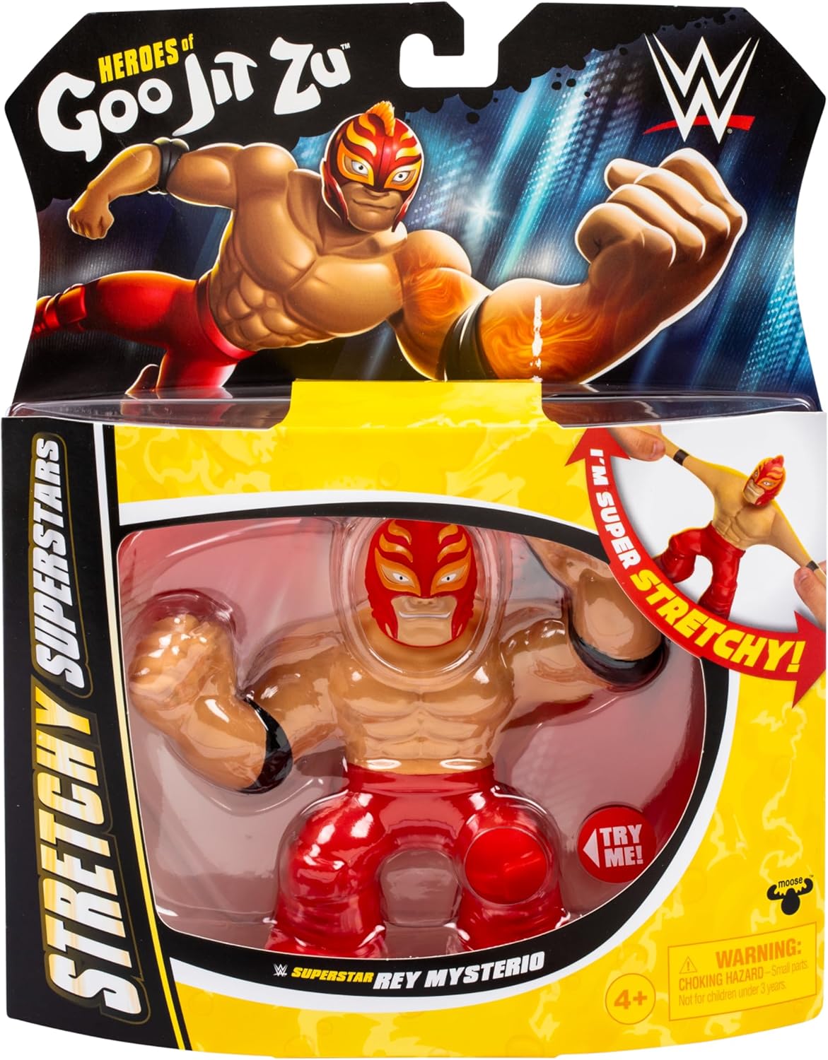 MOOSE ENTERPRISES Hero Goo Jit Zu Wwe Hero Pack Super Star Rey Mysterio
