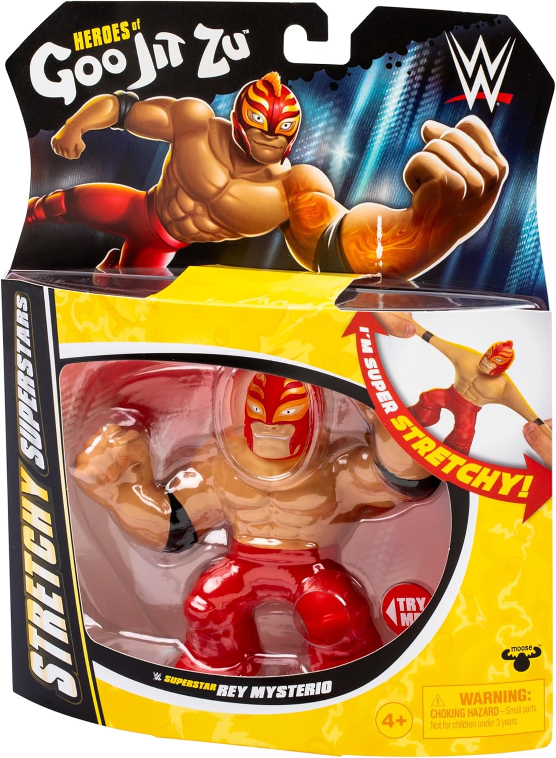 MOOSE ENTERPRISES Hero Goo Jit Zu Wwe Hero Pack Super Star Rey Mysterio