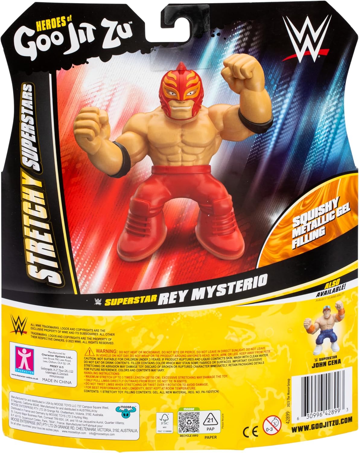 MOOSE ENTERPRISES Hero Goo Jit Zu Wwe Hero Pack Super Star Rey Mysterio