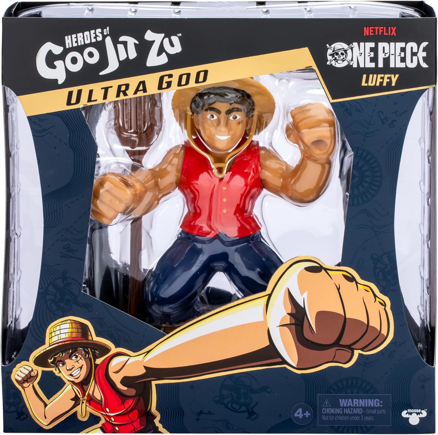 MOOSE ENTERPRISES Hero Goo Jit Zu Ultra Goo Hero Pack - luffy