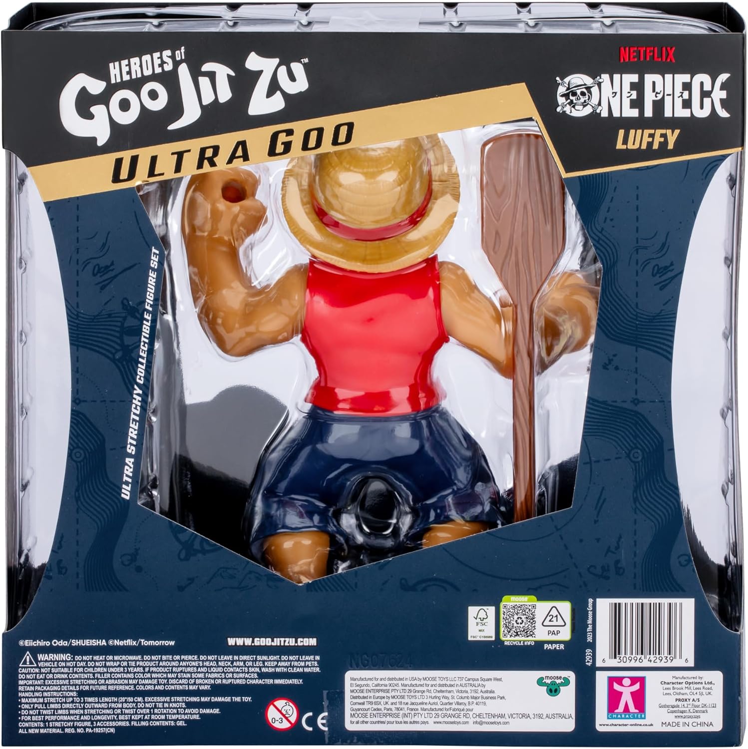 MOOSE ENTERPRISES Hero Goo Jit Zu Ultra Goo Hero Pack - luffy