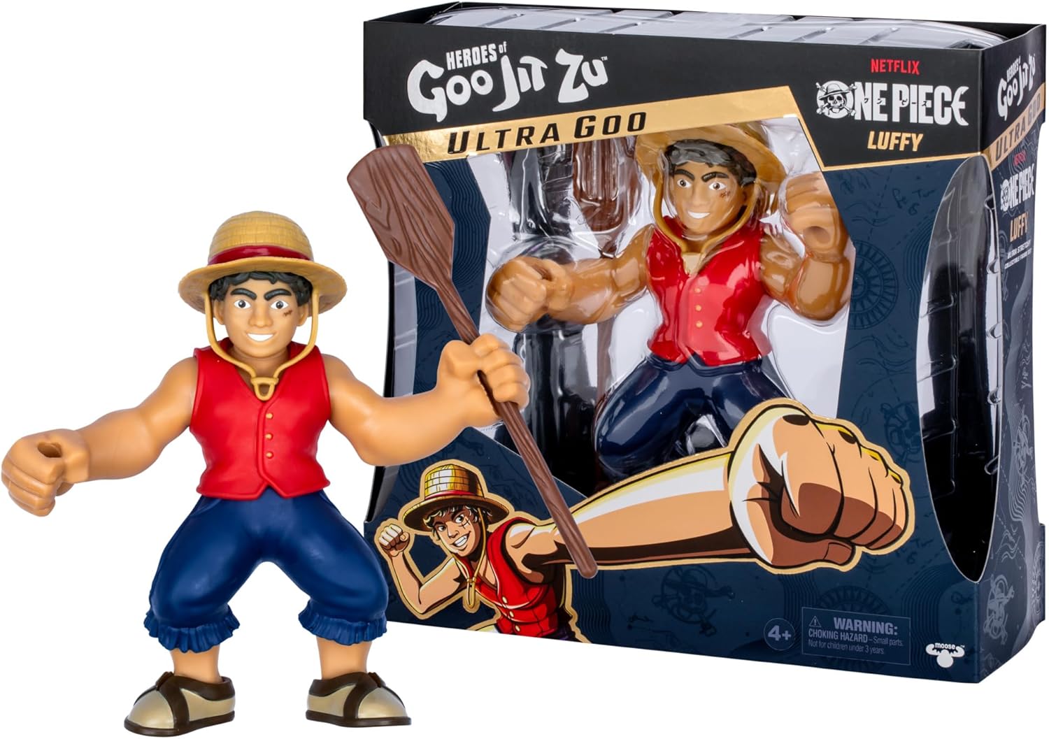 MOOSE ENTERPRISES Hero Goo Jit Zu Ultra Goo Hero Pack - luffy