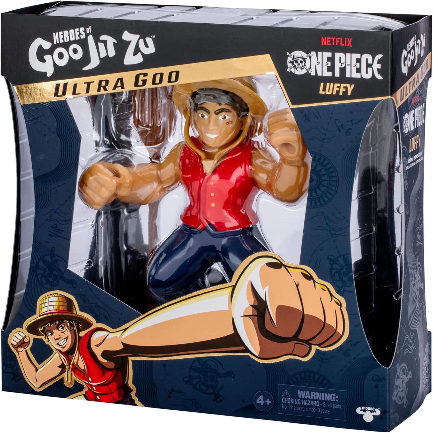 MOOSE ENTERPRISES Hero Goo Jit Zu Ultra Goo Hero Pack - luffy