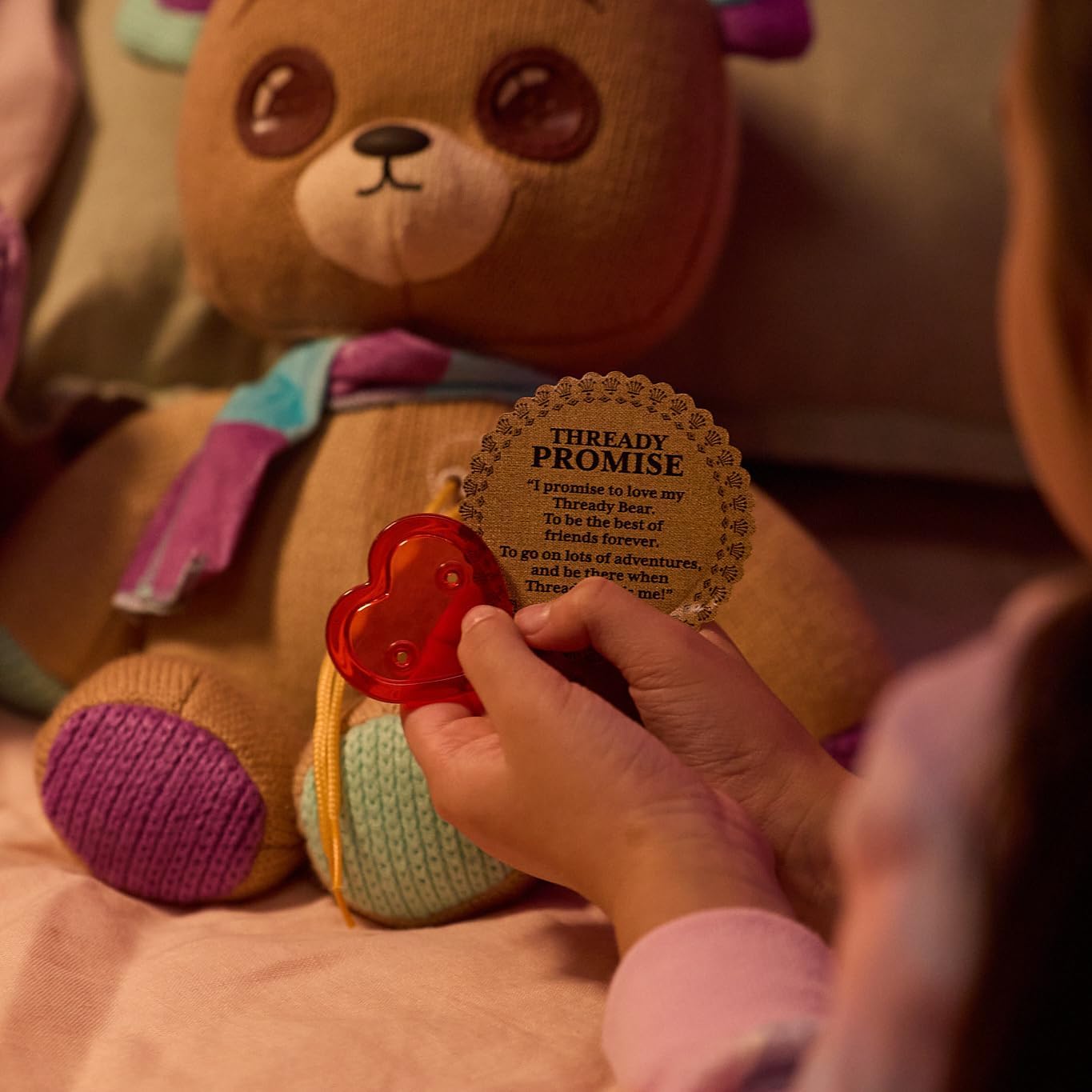 MOOSE ENTERPRISES Thready Bear Comes to Life