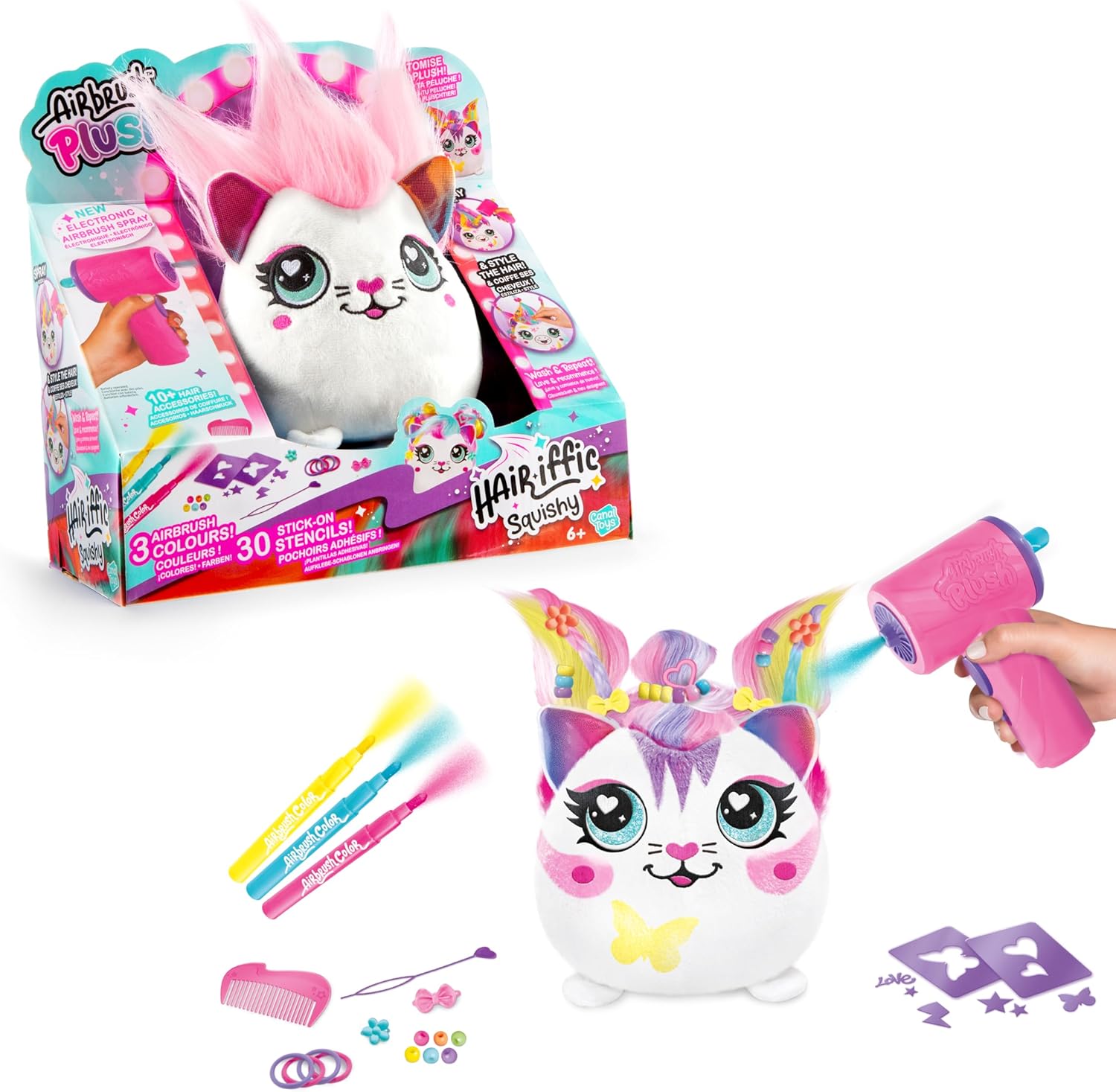 Canal Toys Hairiffic Squish Pal