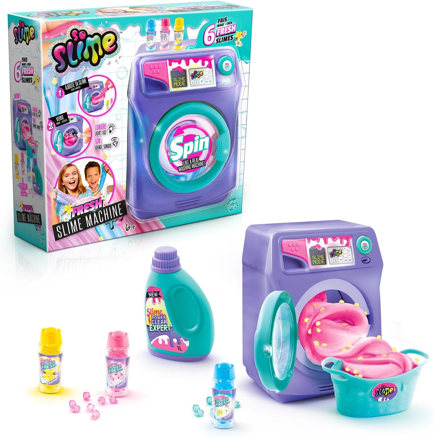 Canal Toys So Slime Fresh Scent Slime Washing Machine