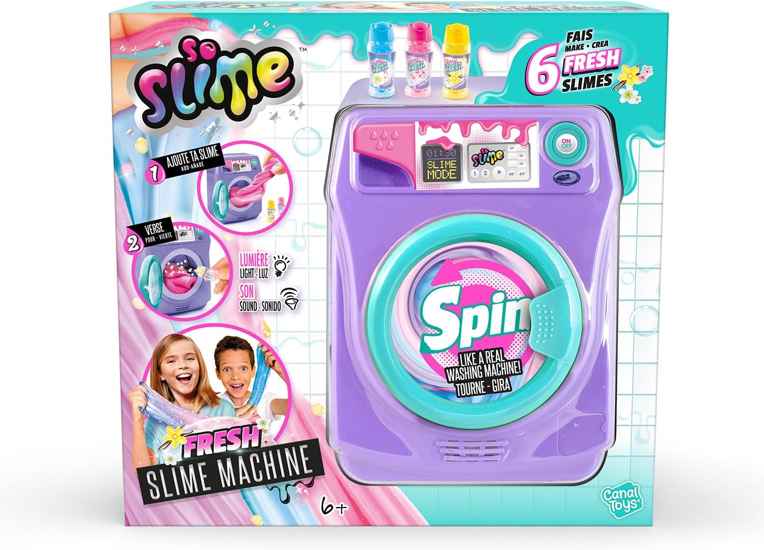 Canal Toys So Slime Fresh Scent Slime Washing Machine