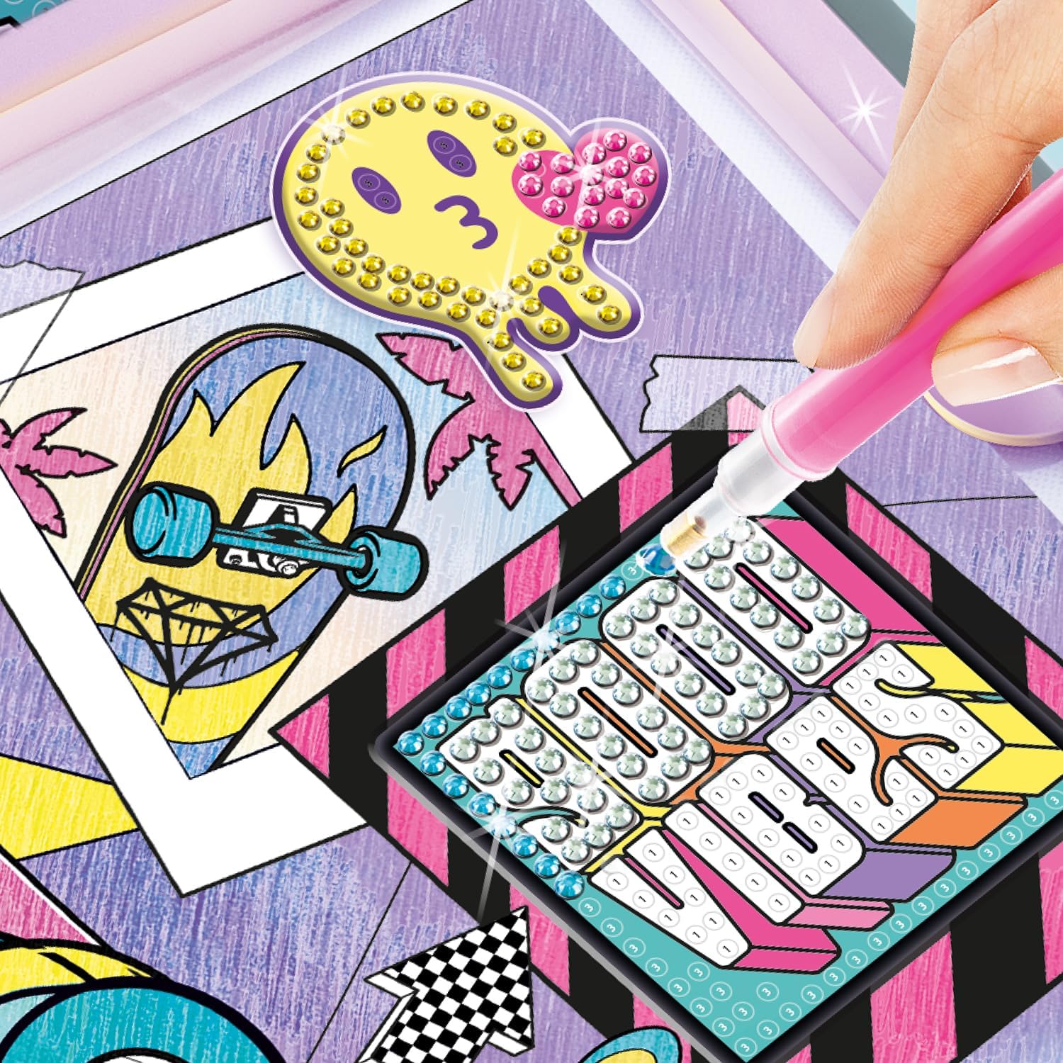 Canal Toys Style 4 Ever Diamond Art Studio 3-in-1 LED Case