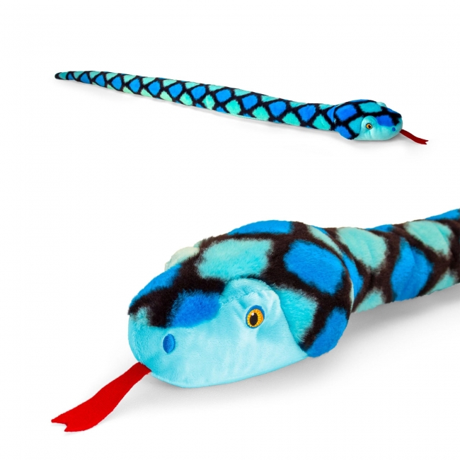 Keel Toys 65cm Keeleco Snakes 4 Assorted Colours