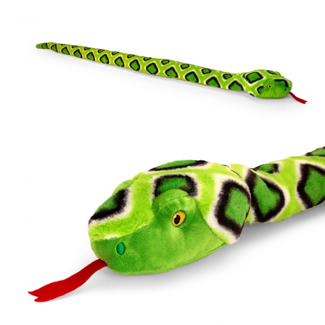 Keel Toys 65cm Keeleco Snakes 4 Assorted Colours
