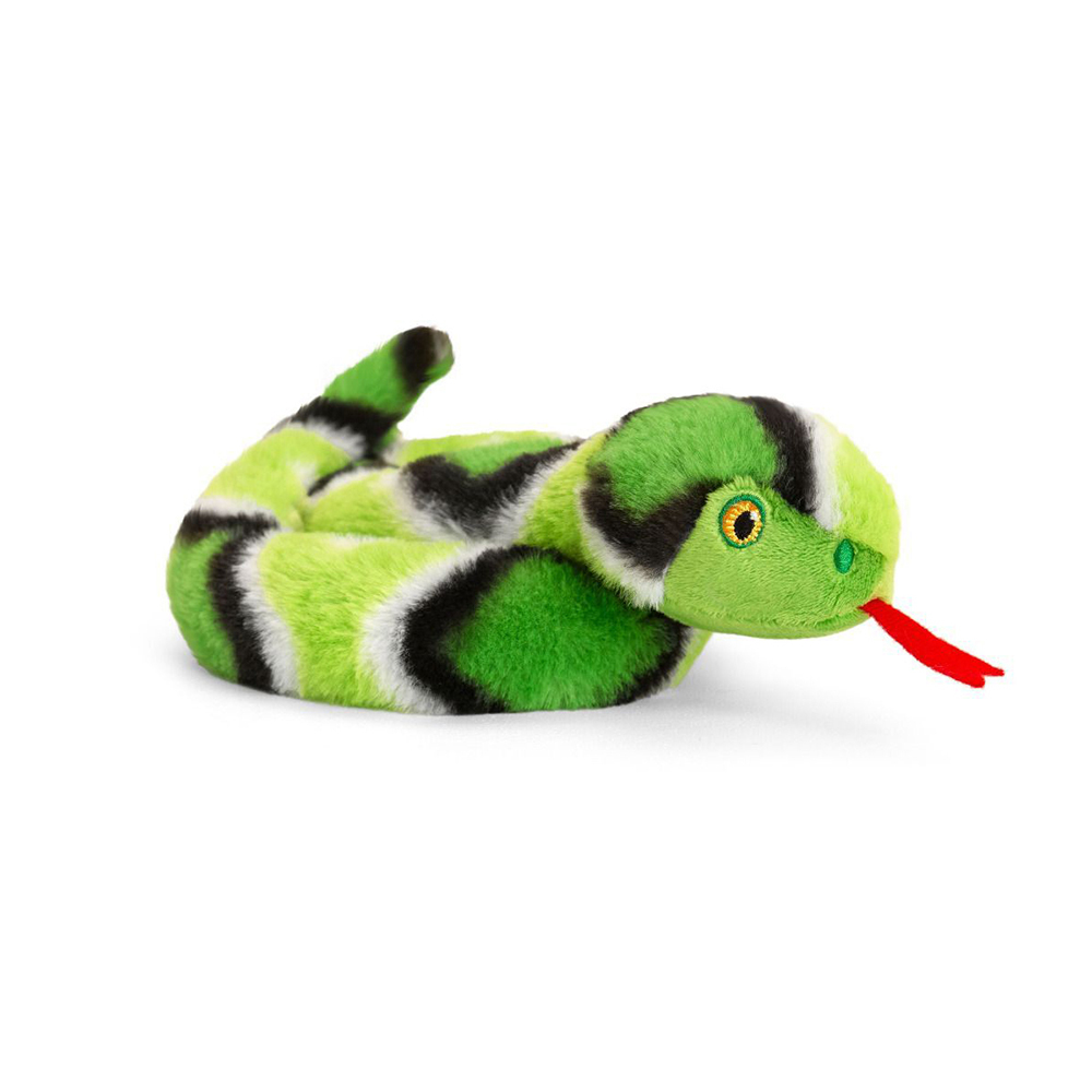 Keel Toys Keeleco Coiled Snakes Plush Asst 65cm
