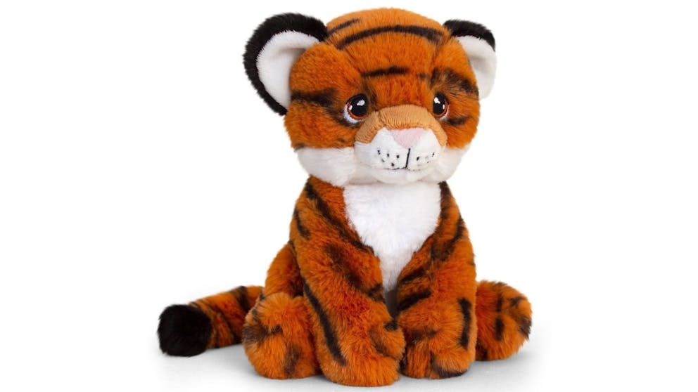 Keel Toys 18cm Keeleco Tiger Kids Soft Toy