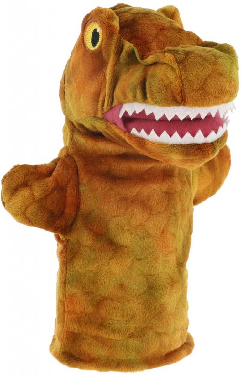 Keel Toys Keel Eco - 4 Plush Hand Puppets - Dinosaurs - 27 cm