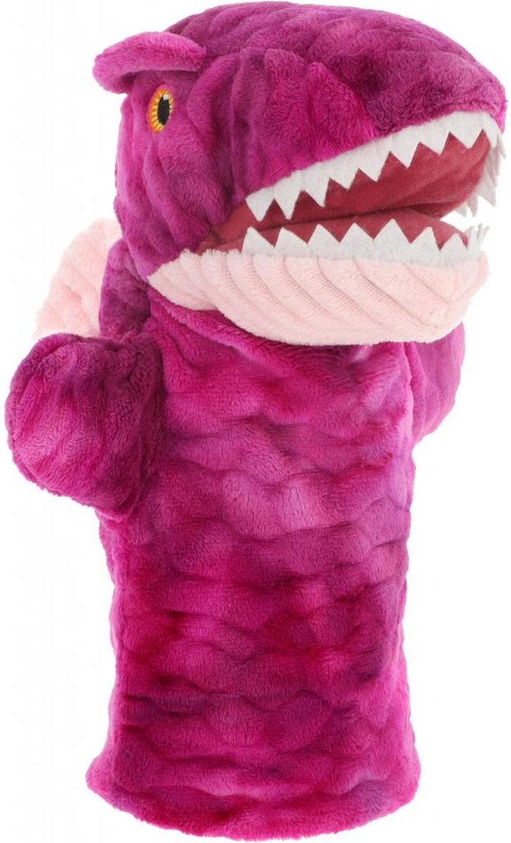 Keel Toys Keel Eco - 4 Plush Hand Puppets - Dinosaurs - 27 cm
