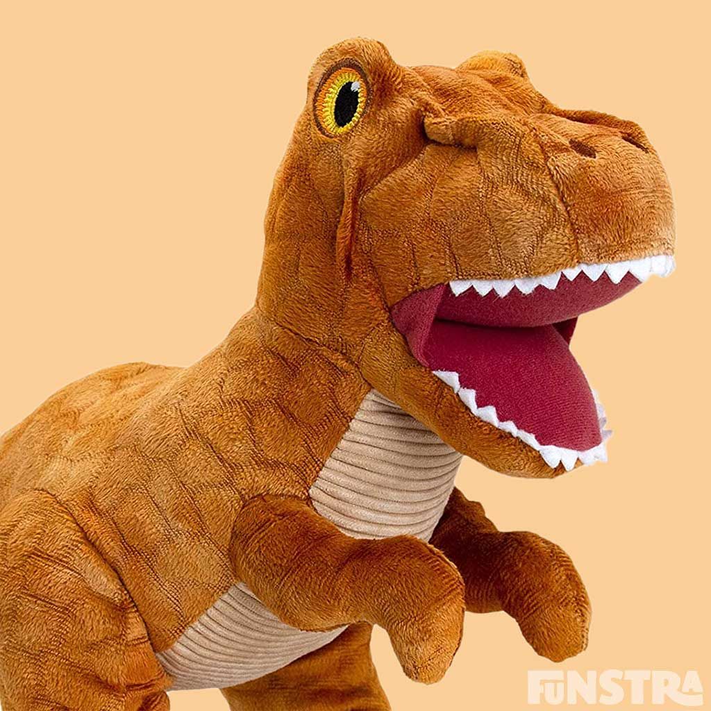 Keel Toys Keeleco T-Rex Tyrannosaurus Rex Dinosaur Plush Large Huggable Stuffed Animal