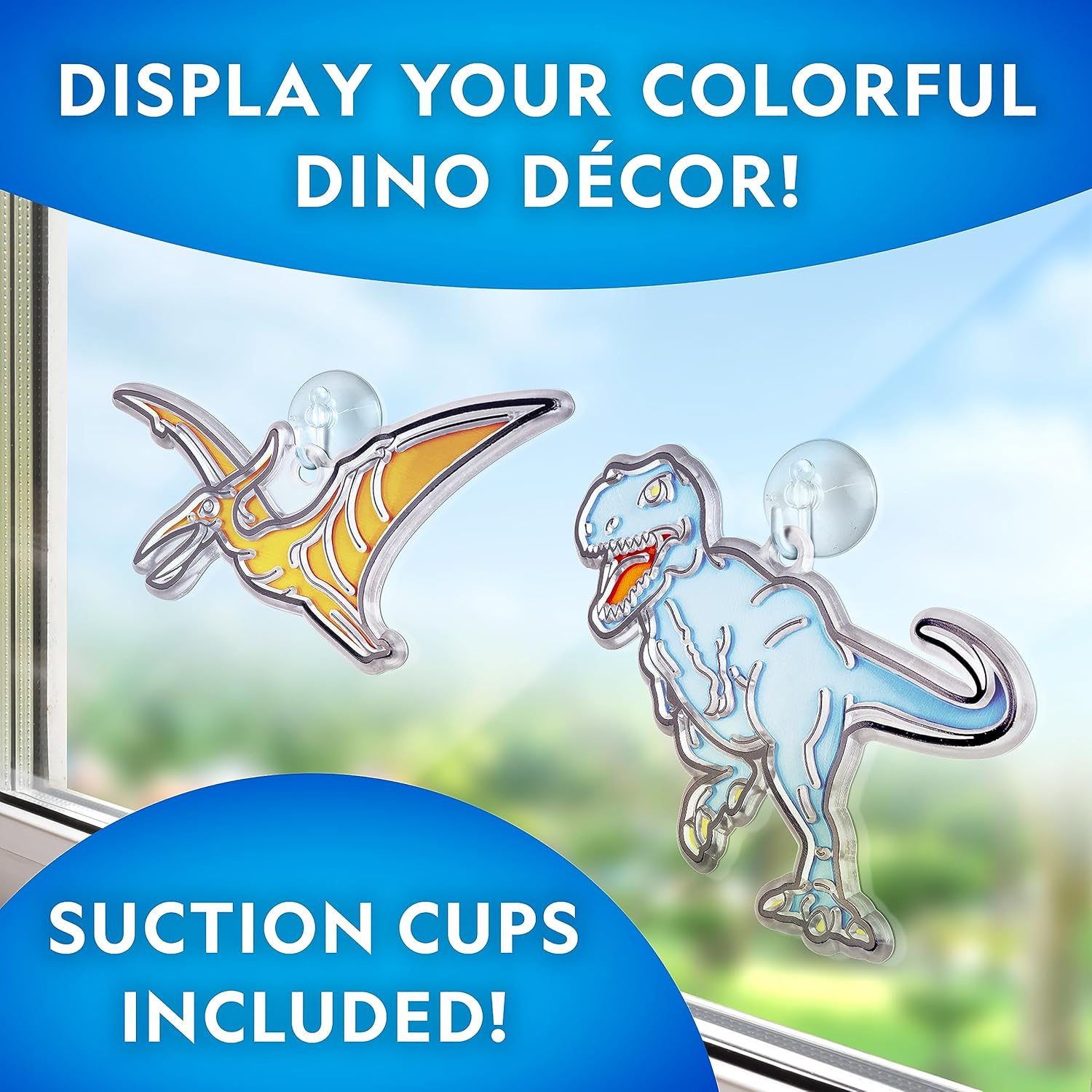 JMW Sales National Geographic Gid Stained Glass Dinosaurs