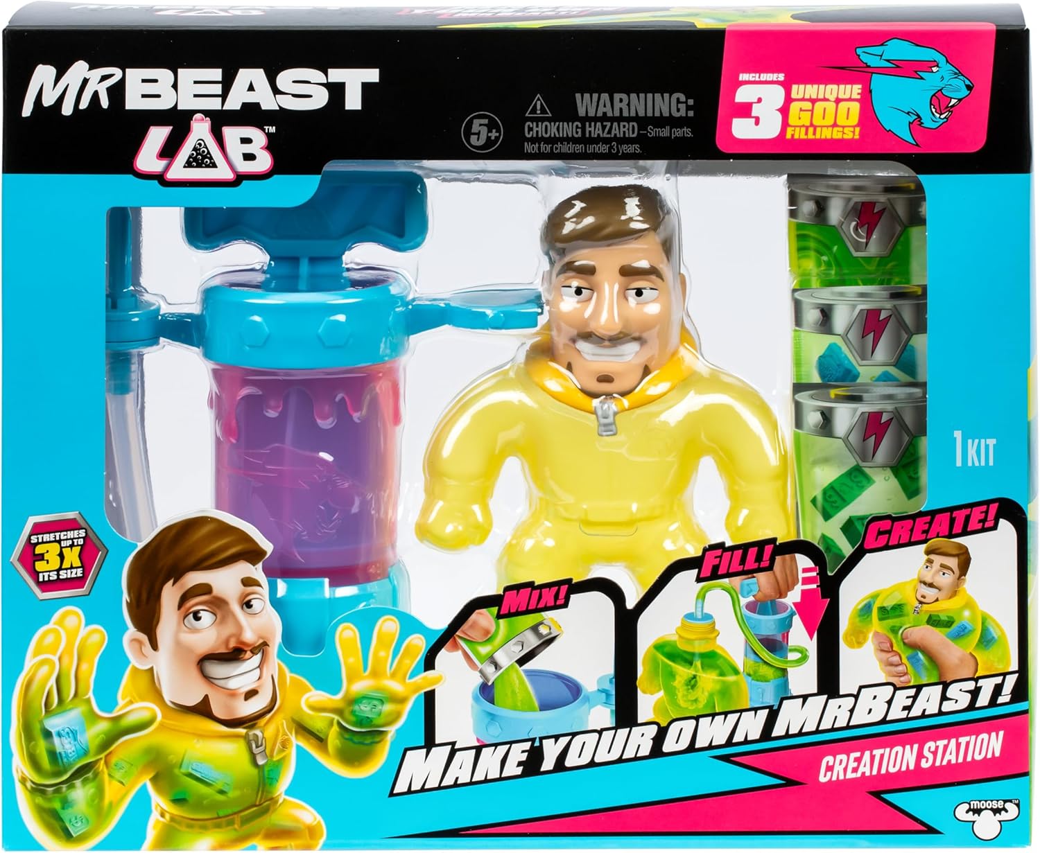 MrBeast Lab Hero Creator Make Your Own Pk Hazmat Jimmy