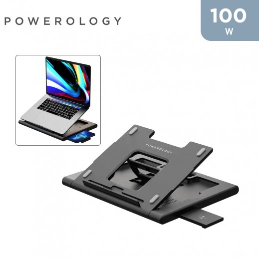 Powerology Multi-Functional Pro Hub Laptop Stand