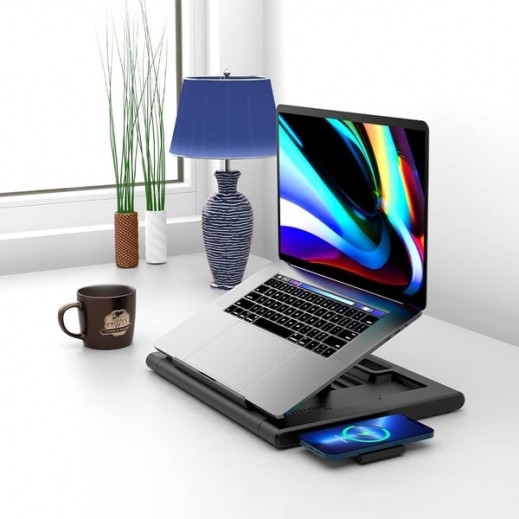 Powerology Multi-Functional Pro Hub Laptop Stand