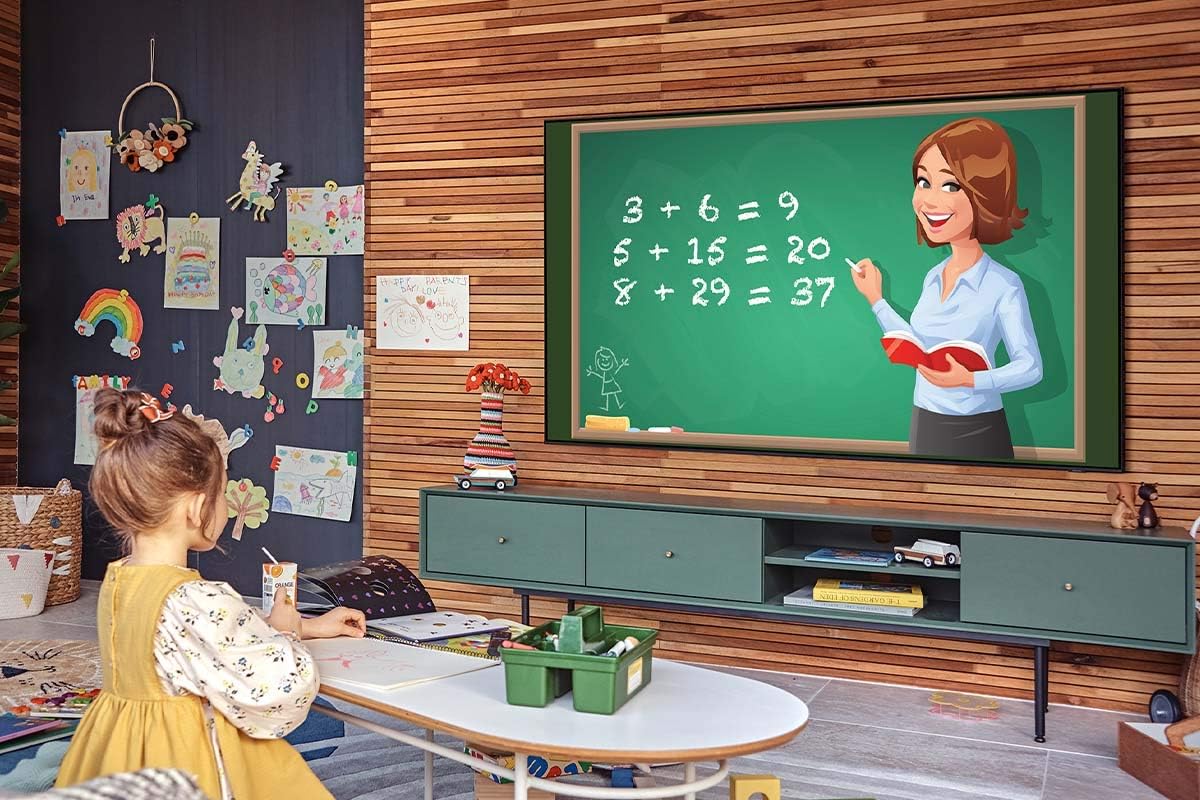 Samsung 85-Inch FLAT QLED 4K Resolution Smart TV - QA85Q60AAUXZN