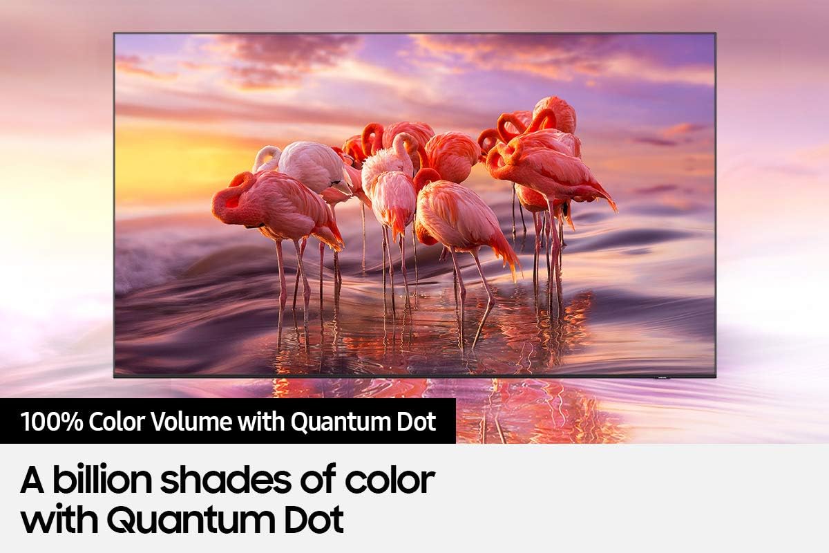 Samsung 85-Inch FLAT QLED 4K Resolution Smart TV - QA85Q60AAUXZN