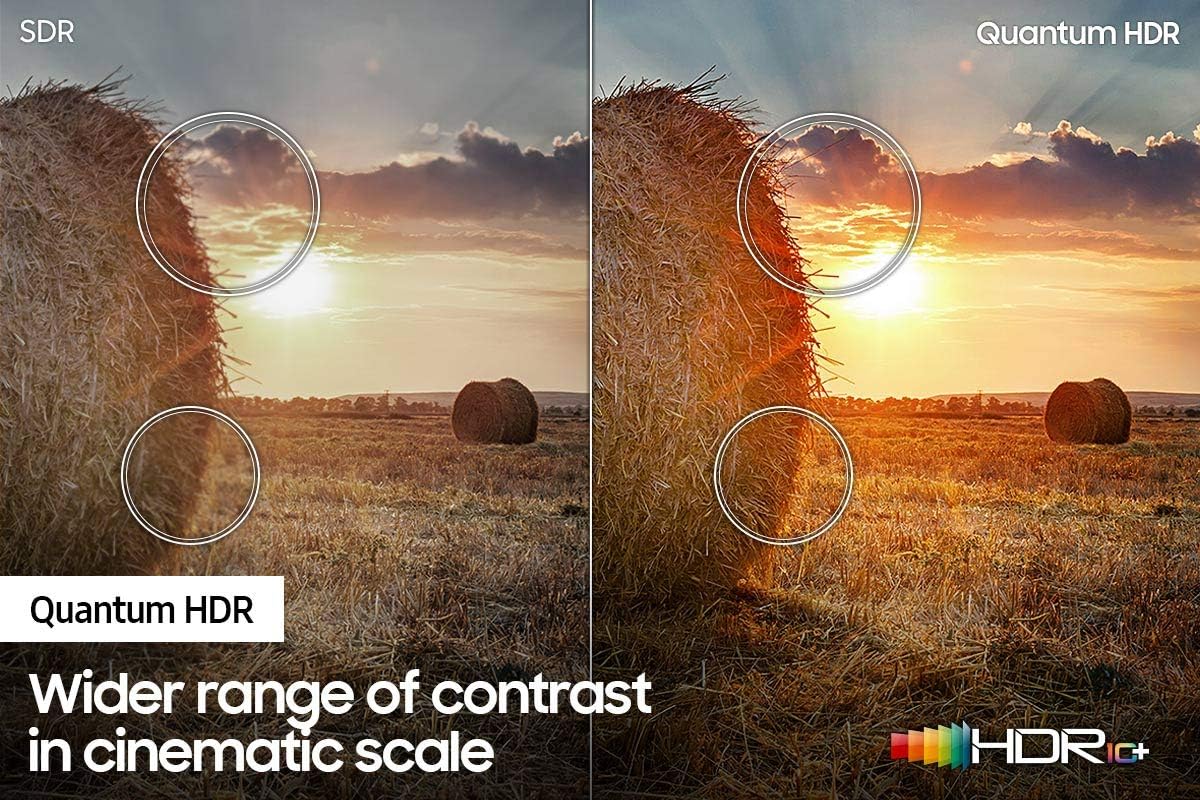 Samsung 85-Inch FLAT QLED 4K Resolution Smart TV - QA85Q60AAUXZN