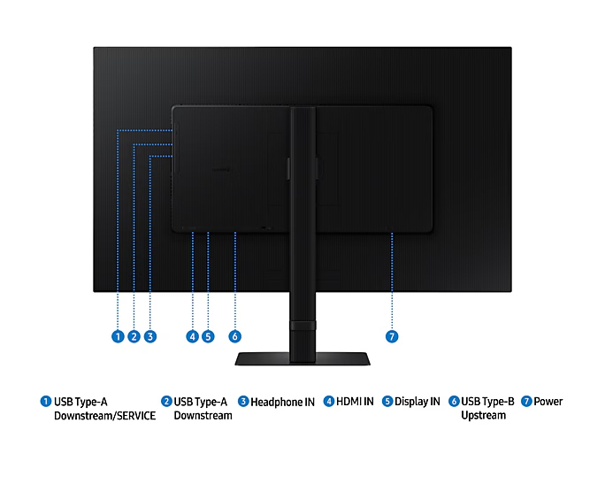 Samsung 32-Inch ViewFinity S6 S60D QHD Monitor