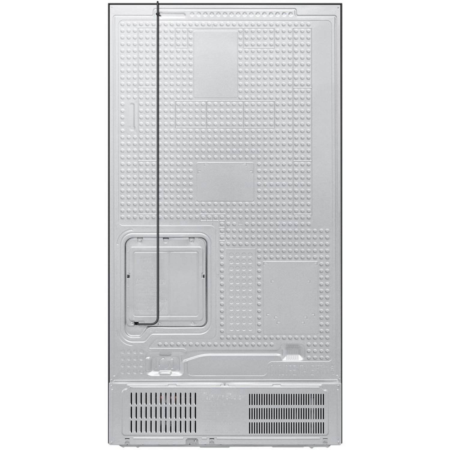 Samsung Side By Side Refrigerator 418L Black &ndash; RS70F65QDFKW