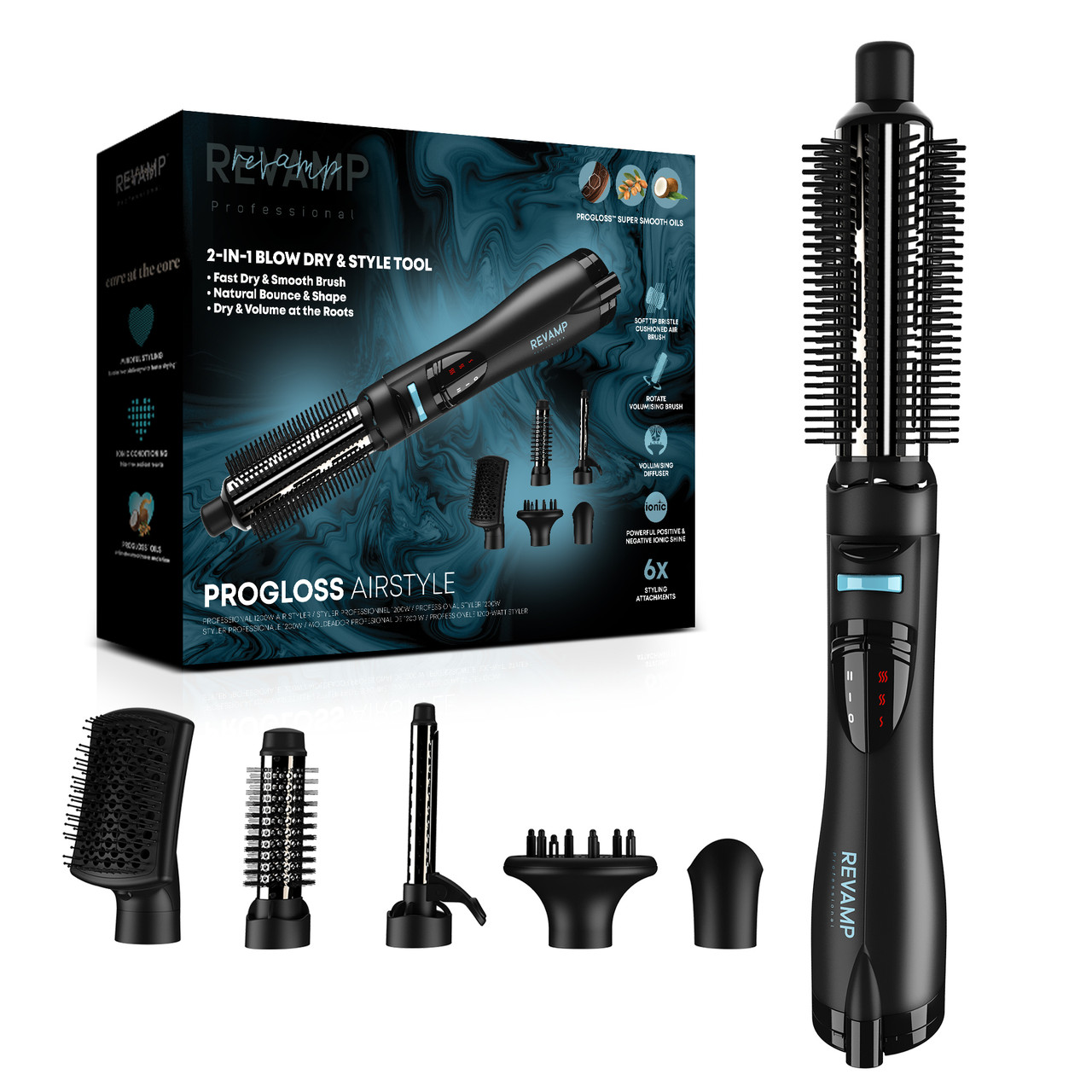 Revamp - Progloss Air style 1200W 6-in-1