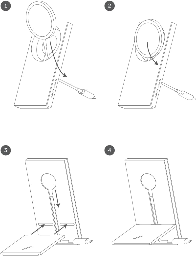 Native Union Rise Dock For MagSafe Charger
