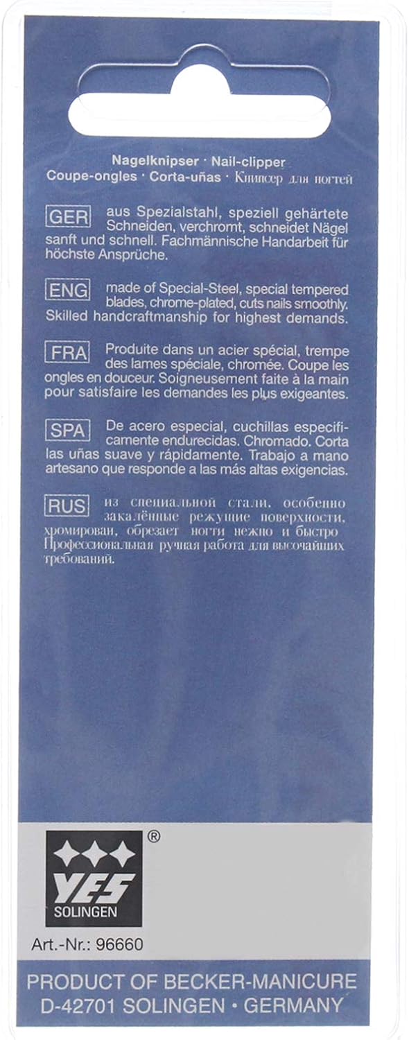 Erbe Solingen - Yes - Pedicure - Nail Clipper - Size 8cm - Model# 96660