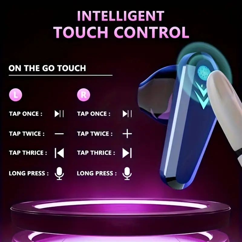 X15 TWS Earphones Earbuds Wireless Game Bluetooth Headphones with Microphone