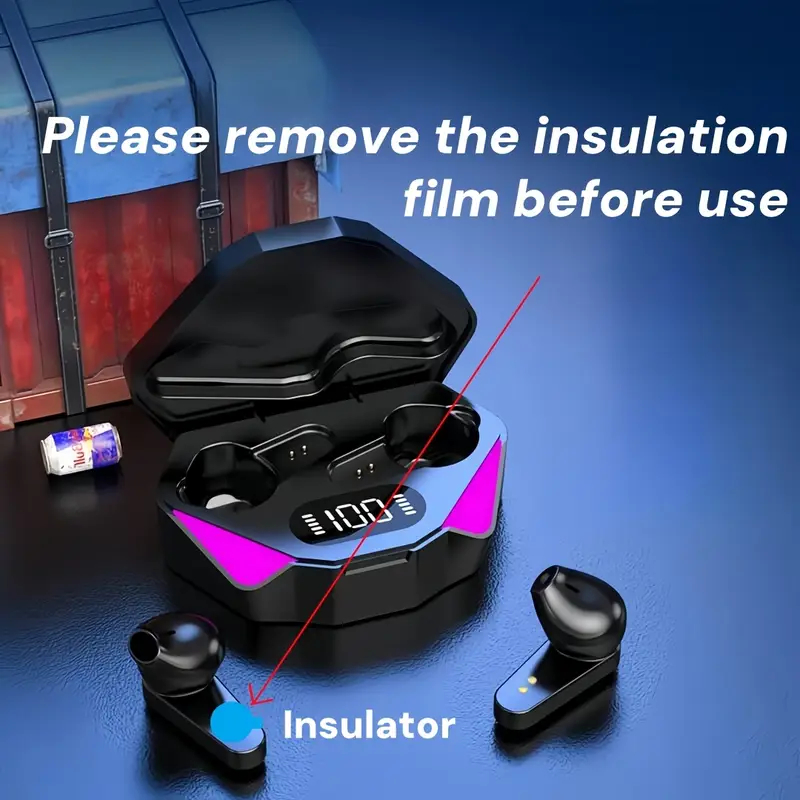 X15 TWS Earphones Earbuds Wireless Game Bluetooth Headphones with Microphone