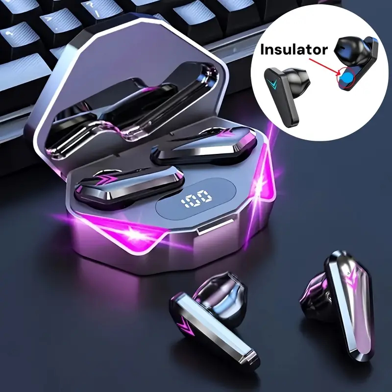 X15 TWS Earphones Earbuds Wireless Game Bluetooth Headphones with Microphone