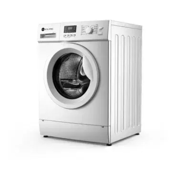 Elite Washer Fl 7Kg 1200Rpm 9 Programs Memory Delay Child Lock White