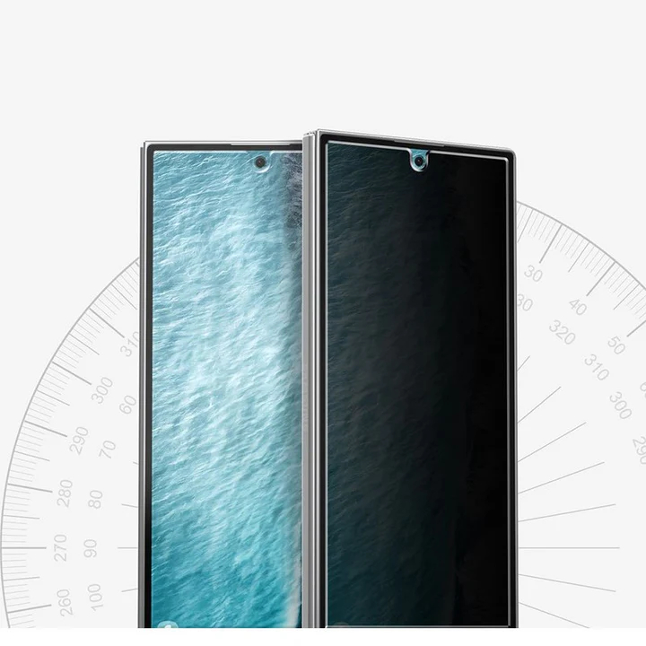 Araree Sub Core Front Screen Protector Tempered Glass For Samsung Galaxy Z Fold 7 - Privacy (2 Pcs)