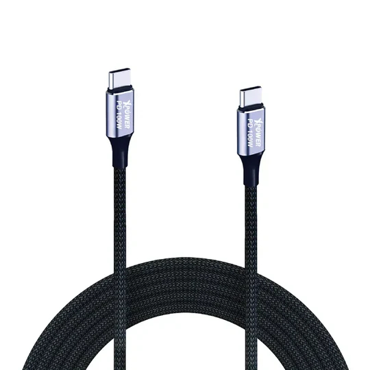 Xpower 100W Type C To C Magnetic 1M Cable - Black
