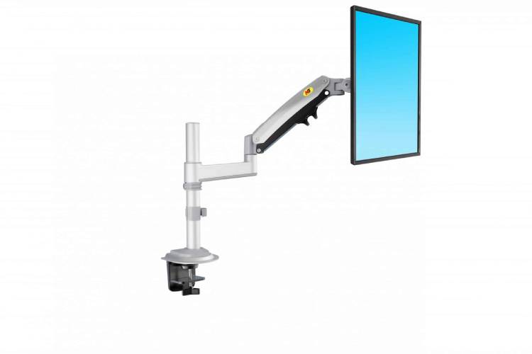 North Bayou F195A Full Motion Dual LCD LED Monitor Mount Gas Spring Arm