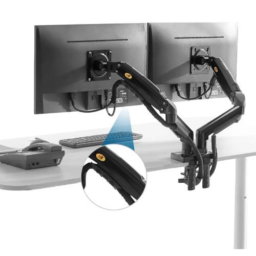North Bayou F160 Dual Monitor Holder Arm 17-27-inch
