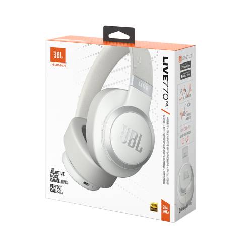 JBL Live 770NC True Wireless Headphones - White