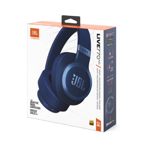 JBL Live 770NC True Wireless Headphones - Blue