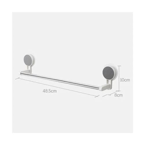 Wall Mounted Bathroom Towel Hanger 48Cm - Silver
