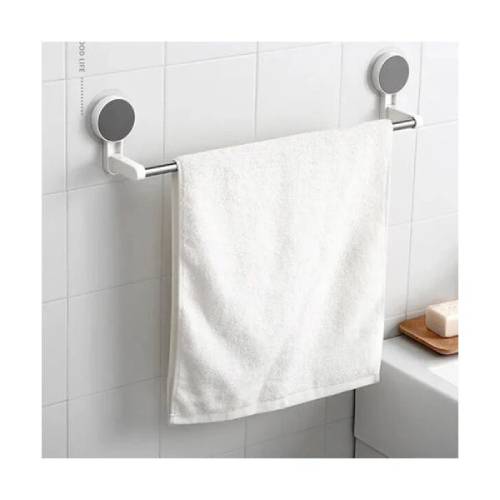 Wall Mounted Bathroom Towel Hanger 48Cm - Silver
