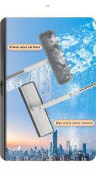 2-in-1 Window Cleaner + Wiper